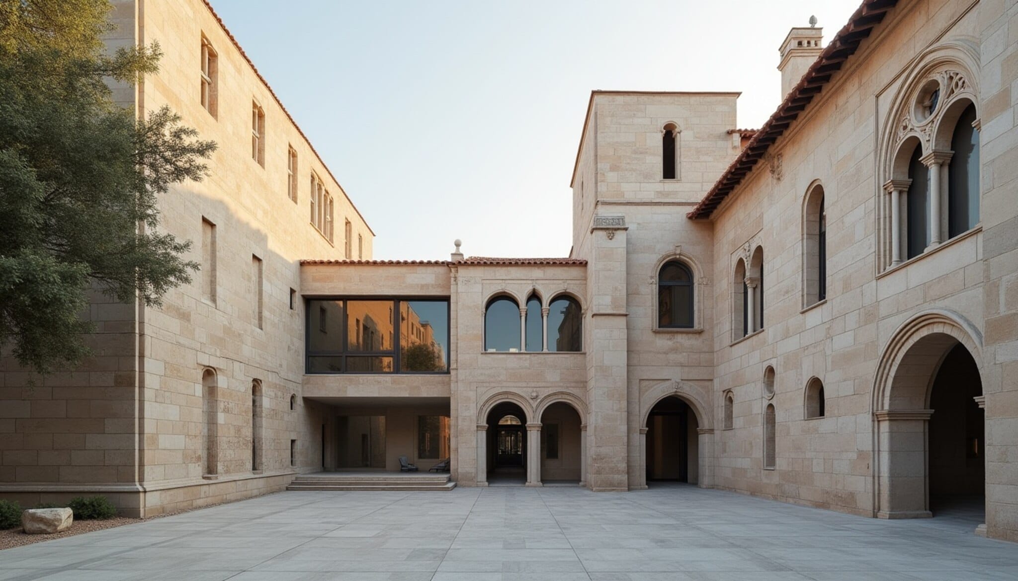 Recreación de la ampliación del Parador de San Marcos en León