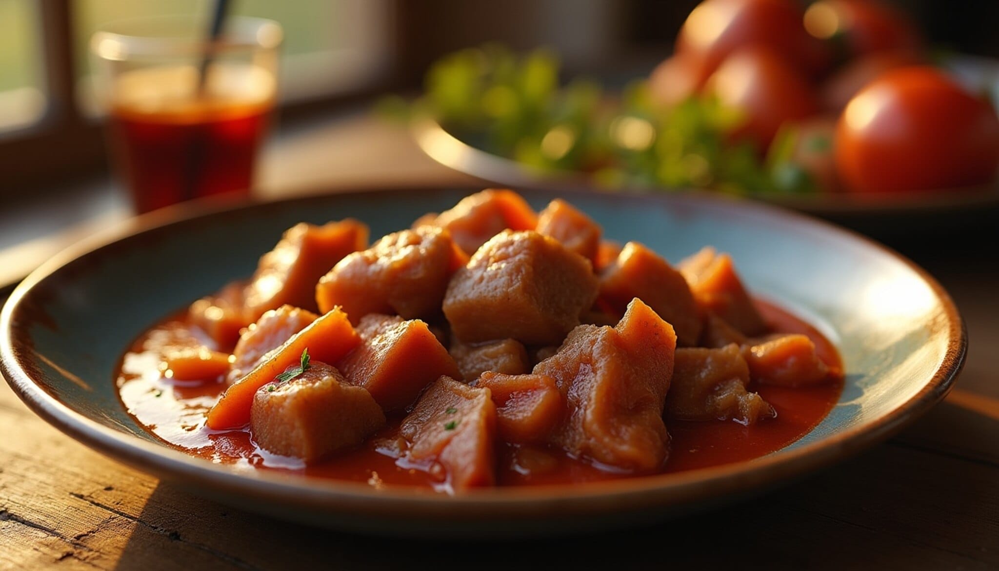 Plato tradicional de callos de León con ingredientes frescos y presentación típica