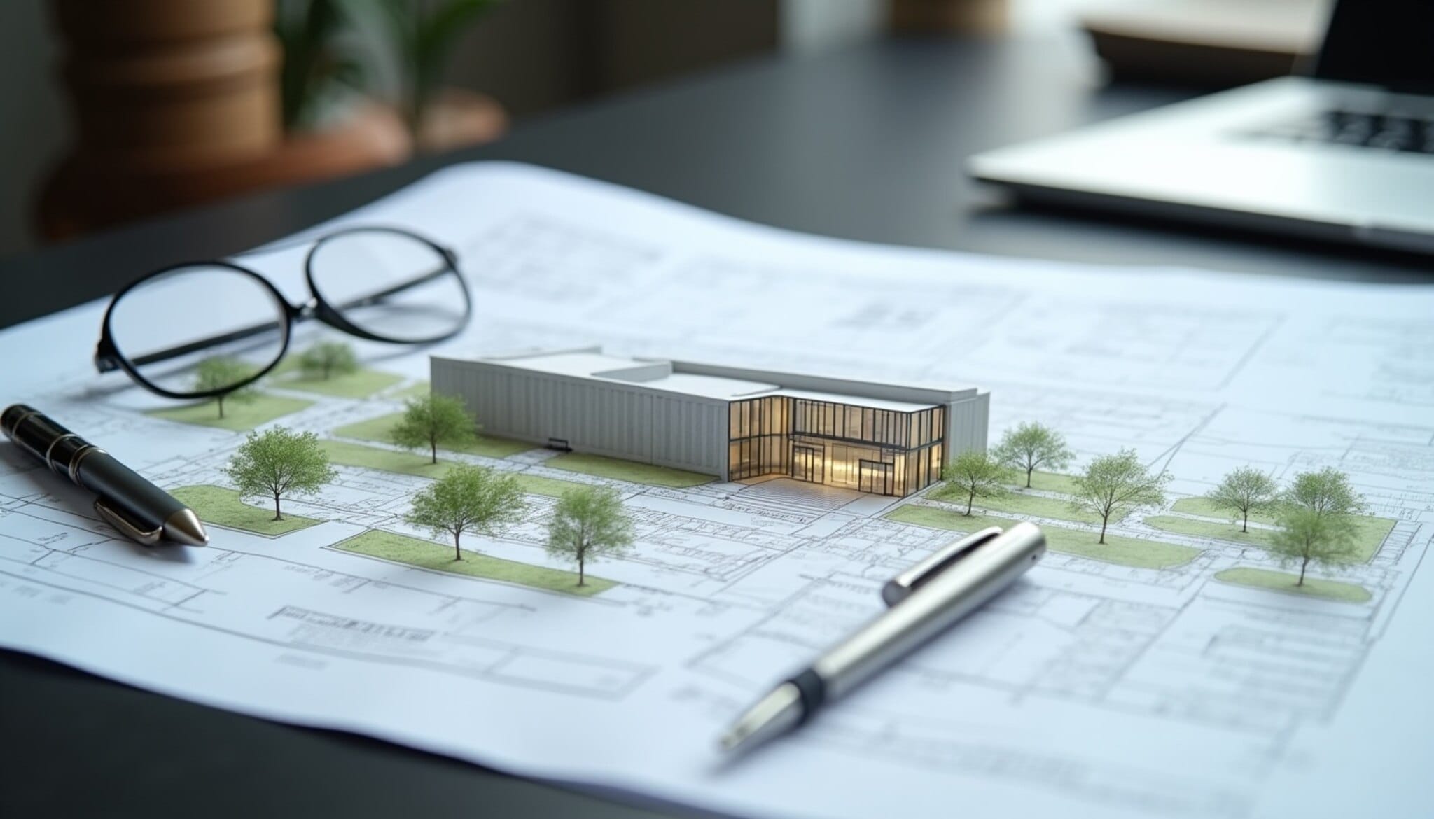 Planos del futuro centro de salud de Villaquilambre