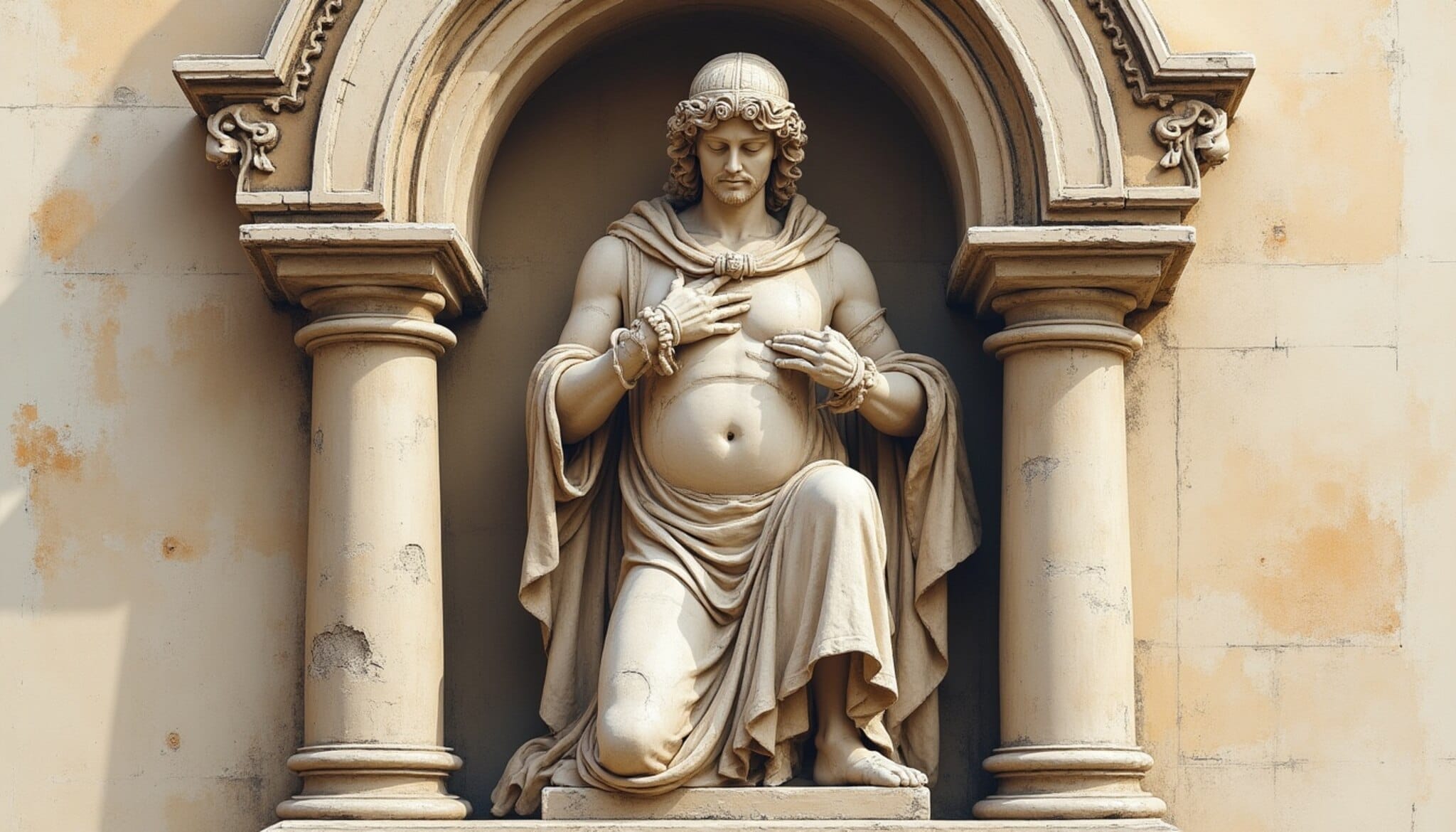 Detalle de la escultura románica del Louvre confirmada como parte de San Isidoro en León