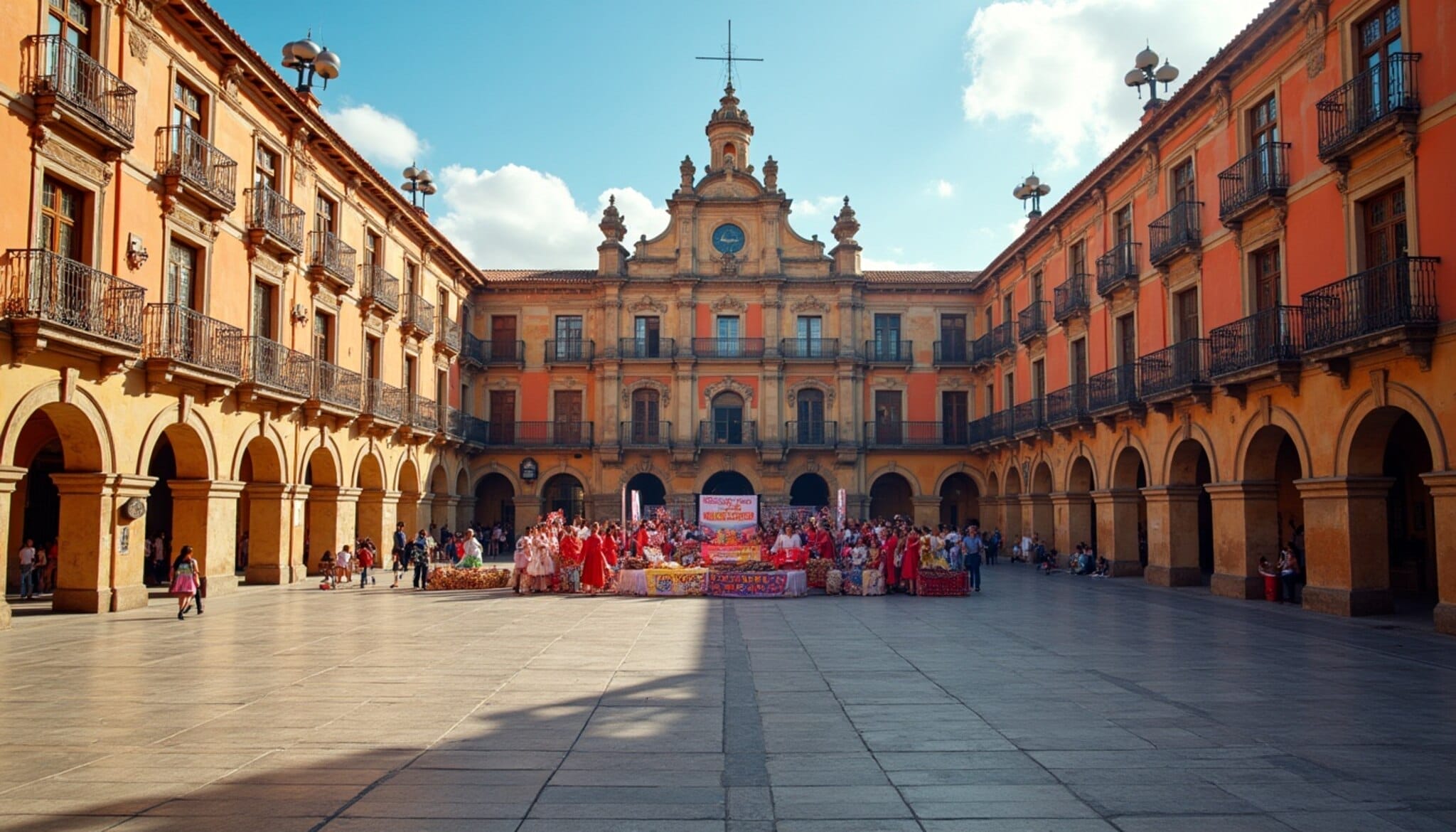 Cartel oficial del Festival Cuna del Parlamentarismo en León 2024
