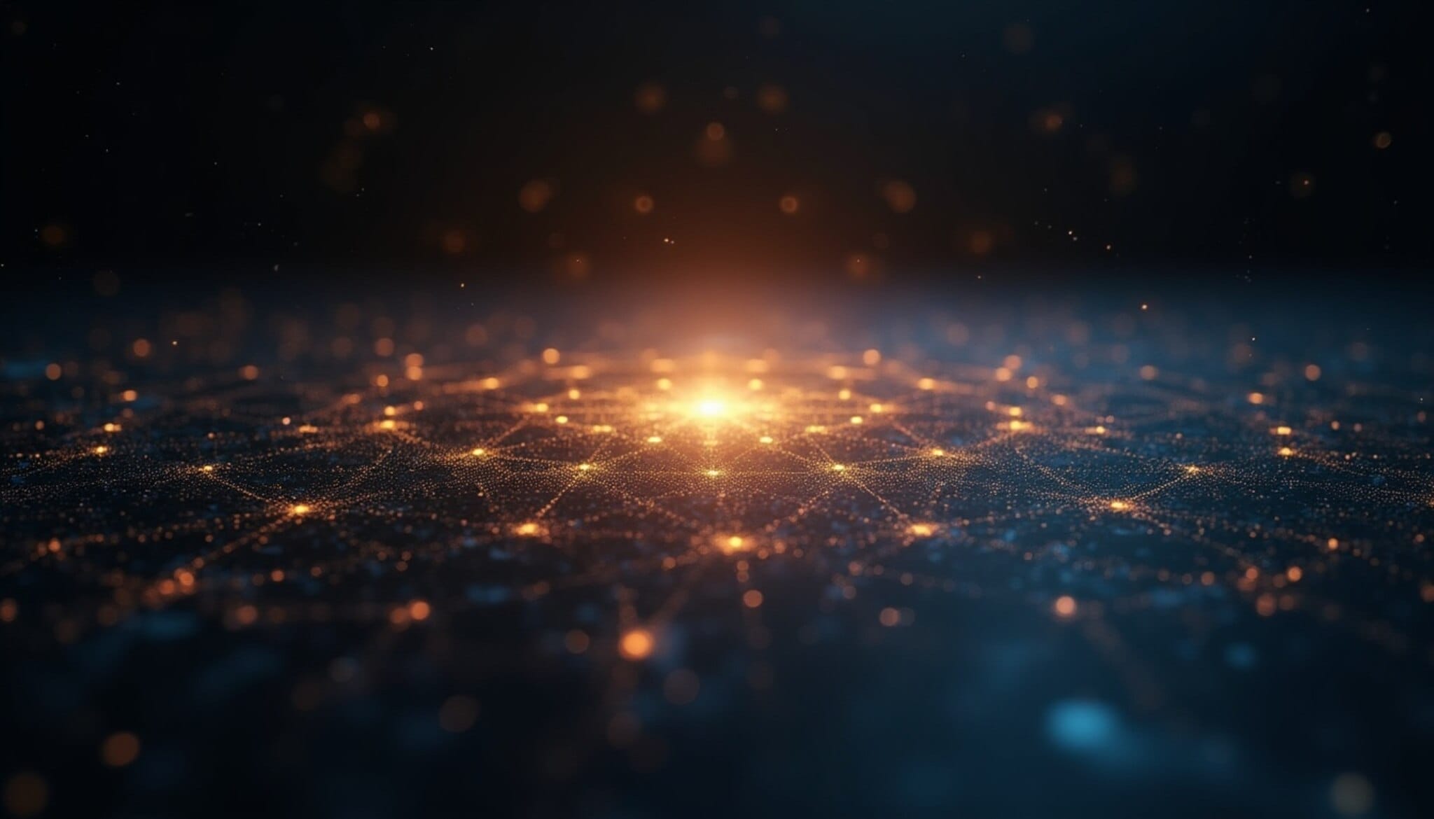 Representación abstracta de algoritmos digitales y conexión humana